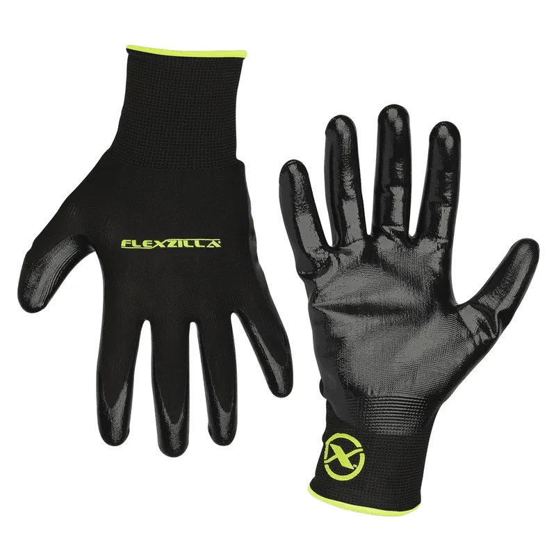 Seasonal Sale Legacy Manufacturing | GC100XL-6X | Nitrile Dip Gloves Black 6-Pack XL