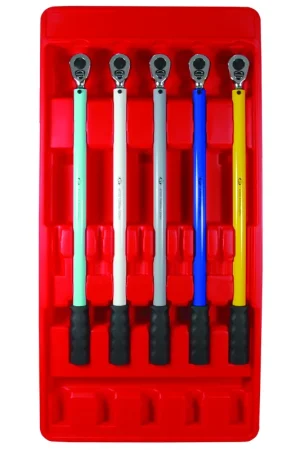 surewerx | 42005 | 5PC PRESET TORQUE WRENCH SET Popular