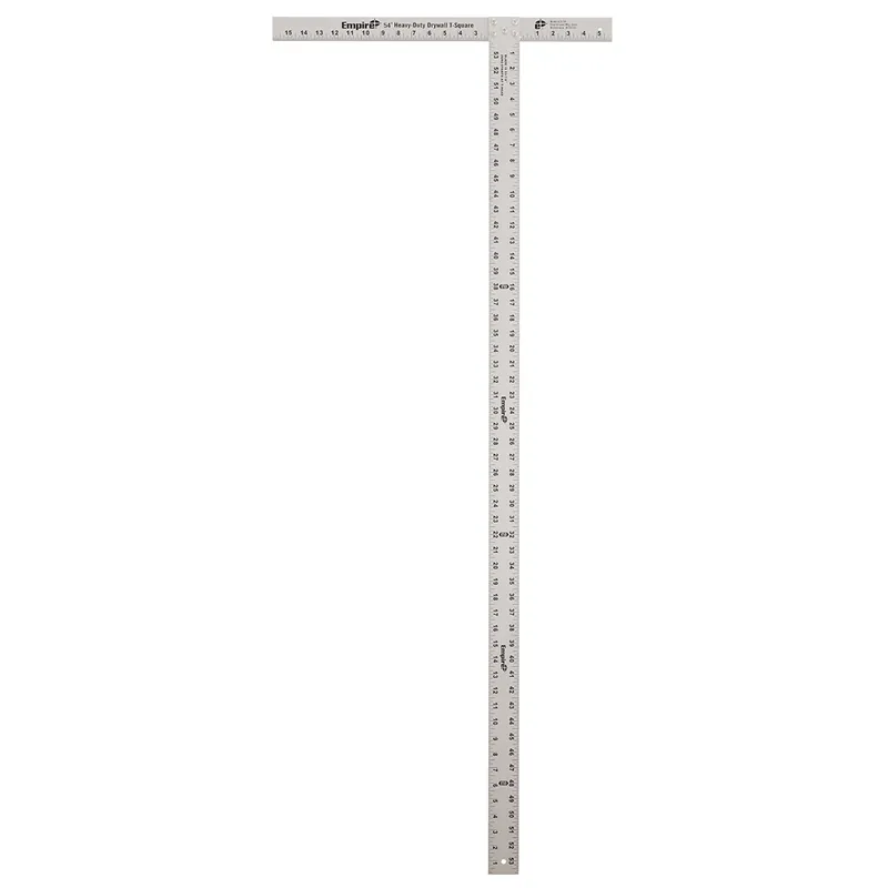 Free Delivery Milwaukee Electric Tools | 418-54 | 53-7/8" Anodized Aluminum Drywall T-Square w/ 1" G