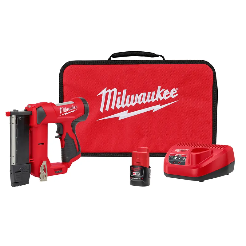 Milwaukee Electric Tools | 2540-21 | M12 23 Gauge Pin Nailer Kit Handmade