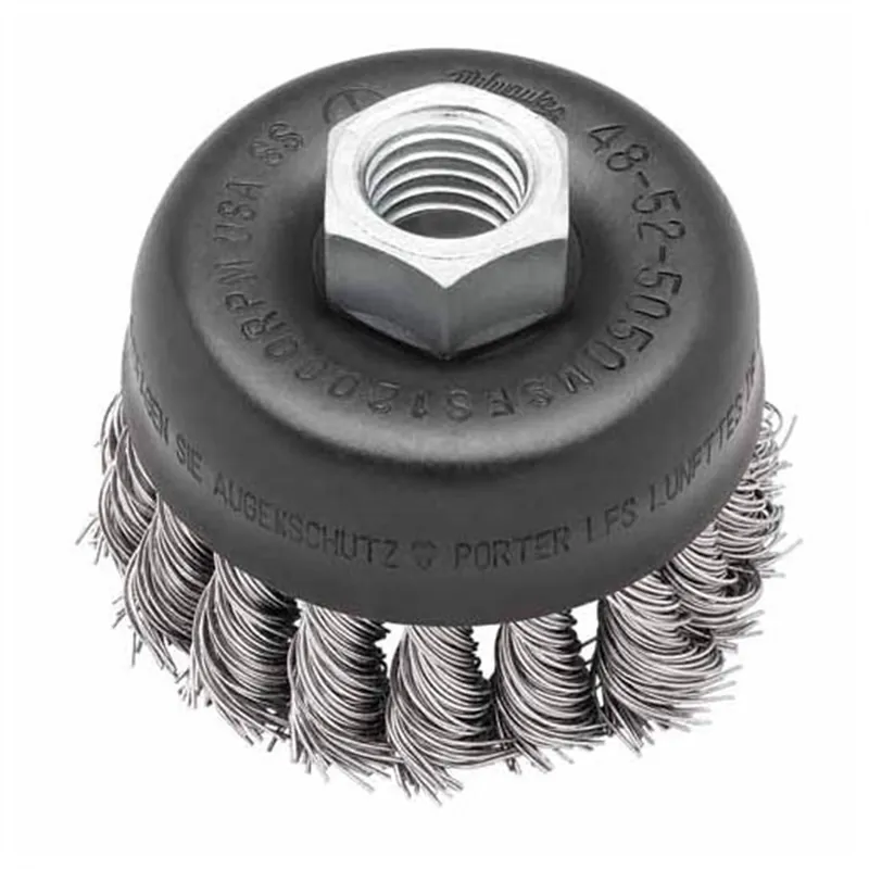 Milwaukee Electric Tools | 48-52-5050 | 3" WIRE CUP BRUSH, 12,000 RPM, STAINLESS STEEL Certified