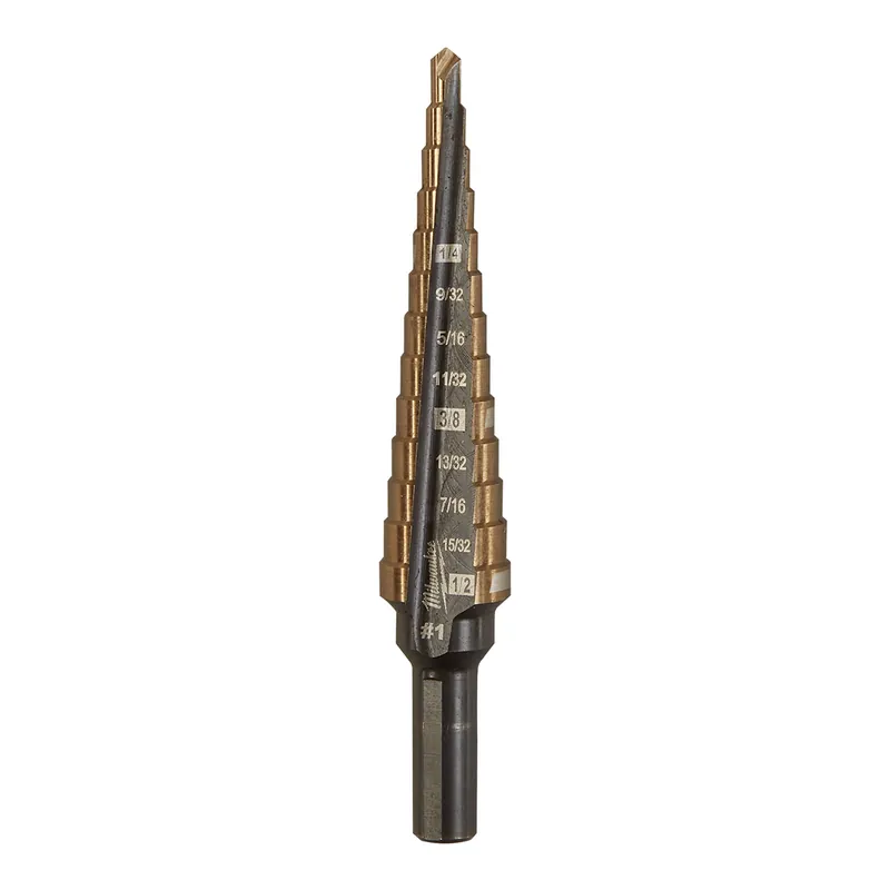 Editor’s Pick Milwaukee Electric Tools | 48-89-9281 | Cobalt Step Drill Bit #1