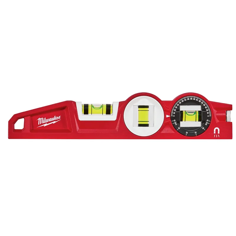 Milwaukee Electric Tools | 48-22-5210 | Milwaukee 10" Die Cast Torpedo Level with 360° Locking Vial New Arrival