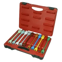 Fast Shipping surewerx | 40200 | 1/2" 10 PC METRIC/SAE TORQUE LIMITING SOCKET SET