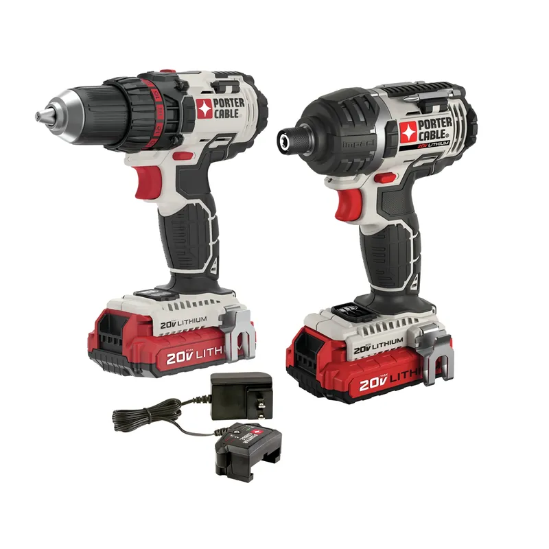 DeWALT | PCCK602L2 | PORTER CABLE 20V MAX DRILL IMPACT DRIVER KIT Cheap