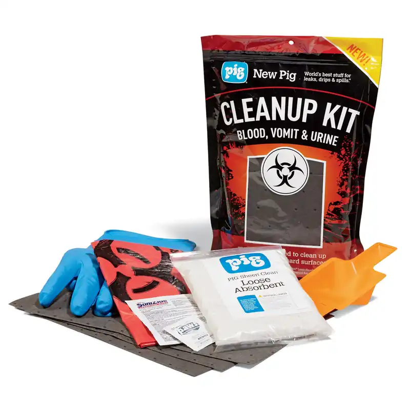 New Pig | KIT5004 | New Pig Blood, Vomit & Urine Cleanup Kit Weekend Sale