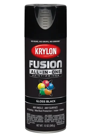 Krylon | 2702 | Gloss Black 12 oz. Special Discount