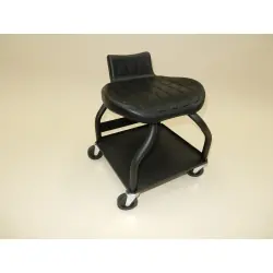 Shop Now LDS Industries | 1010722 | Heavy-Duty Mechanics Stool 400 lbs with Polyurethane Seat