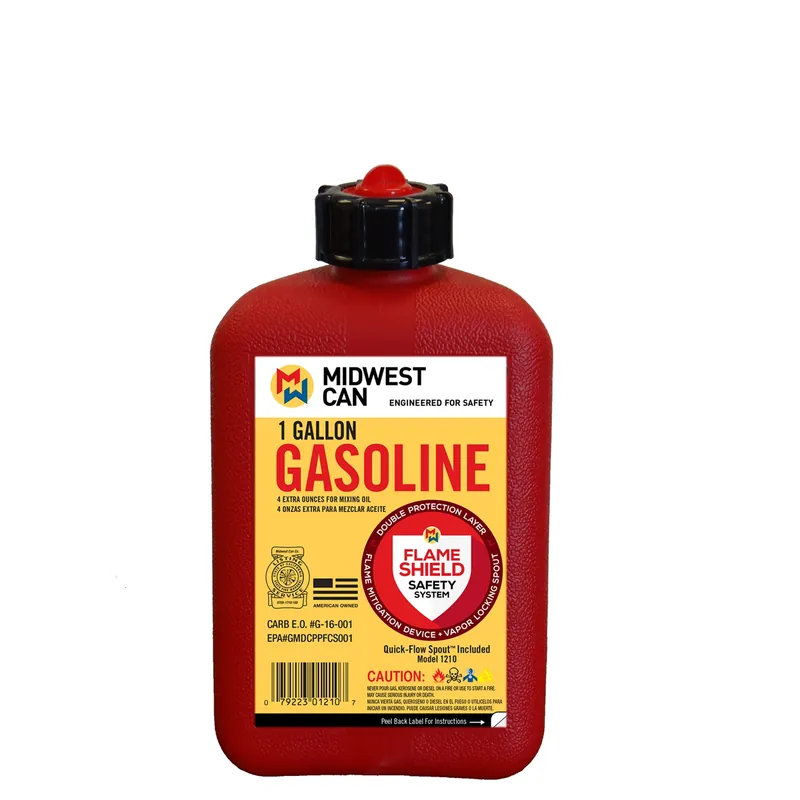 Top Rated Midwest Can Company | 1210 | 1 Gallon FMD Gas Can