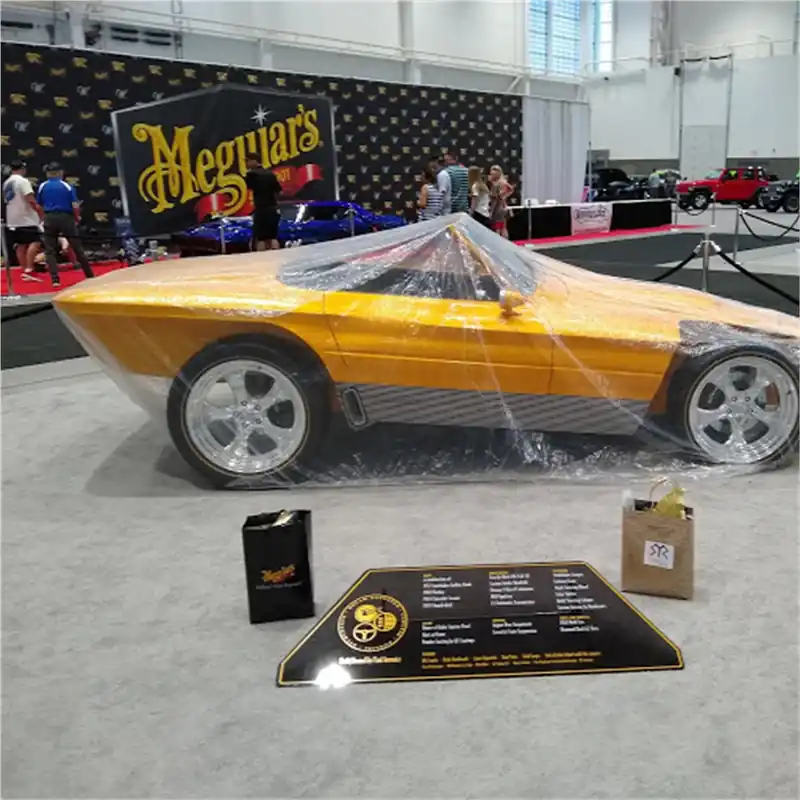 Woodward Fab | WFCCC-SMALL | Plastic Car Cover Budget
