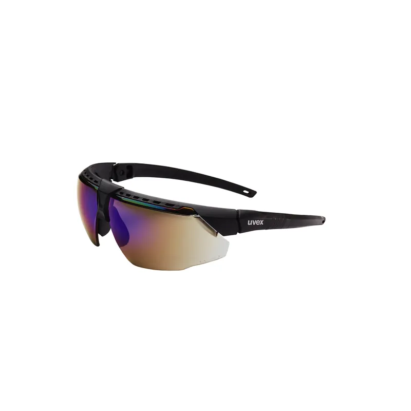 Final Sale Uvex | S2853 | UVEX AVATAR GLASSES BLK/BLK, BLUE MIR HC