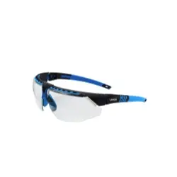 Uvex | S2870 | UVEX AVATAR GLASSES BLK/BLUE, CLEAR HC Modern