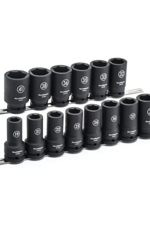 Limited Time KD Tools | 84972 | 14PC 3/4IN DR 6 PT Deep Impact Metric Socket