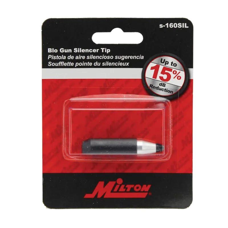 Milton Industries | s-160SIL | Slide in Silencer Worldwide Shipping