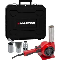 Warranty Included Master Appliance | VT-751D-00-K | Varitemp Heat Gun Kit 120V, 100 to 1200F,14.5A, 27