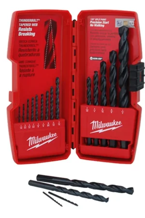 Wholesale Milwaukee Electric Tools | 48-89-2803 | 15-pc THUNDERBOLT Black Oxide Drill Bit Set
