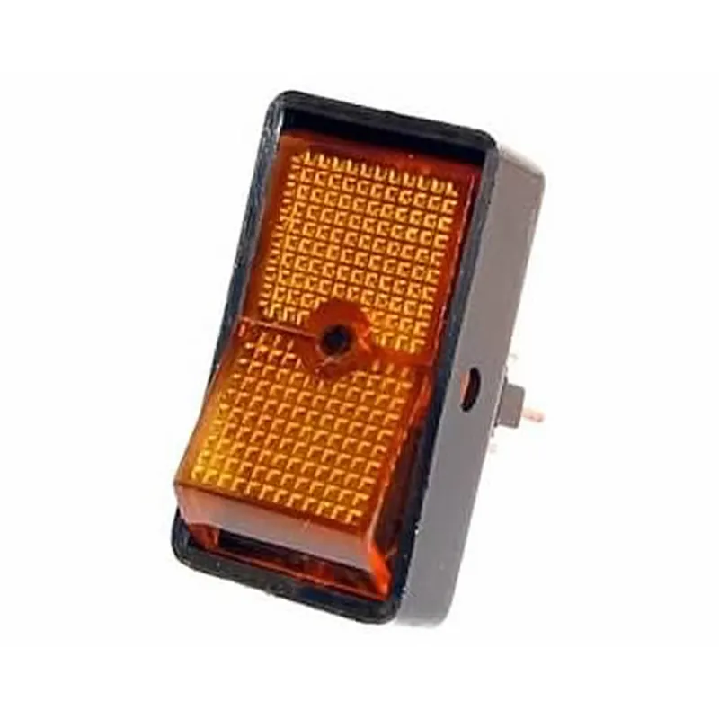 Professional Grade The Best Connection | 2906F | 16 Amp 12V Blue Rocker On-Off