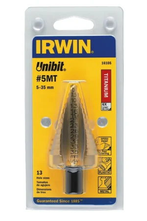 Vise-Grip | 16105 | UNIBIT METRIC 5MM-35MM Warranty Included