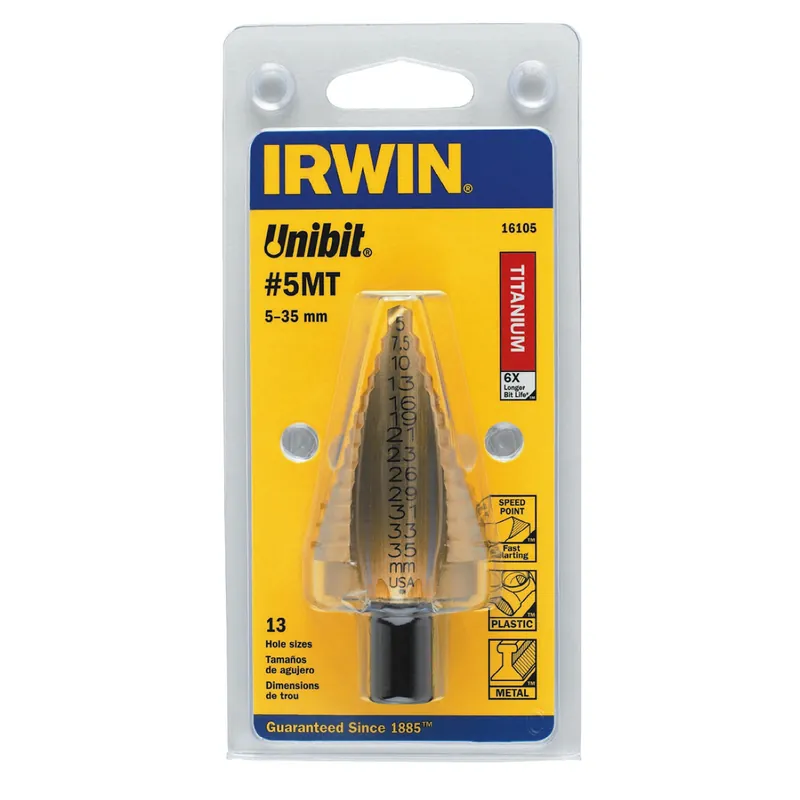 Vise-Grip | 16105 | UNIBIT METRIC 5MM-35MM Warranty Included