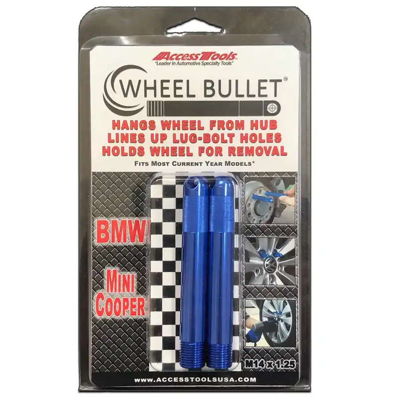 Access Tools | WB2-14125BLUE | Wheel Bullet 2-Pack 14x1.25 Bulk Order