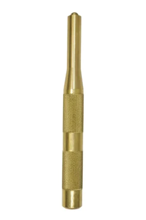 Popular Mayhew Tools | 25055 | BRASS PUNCH PILOT 5/32 X 3/4 X 4 ON .375 ROUND