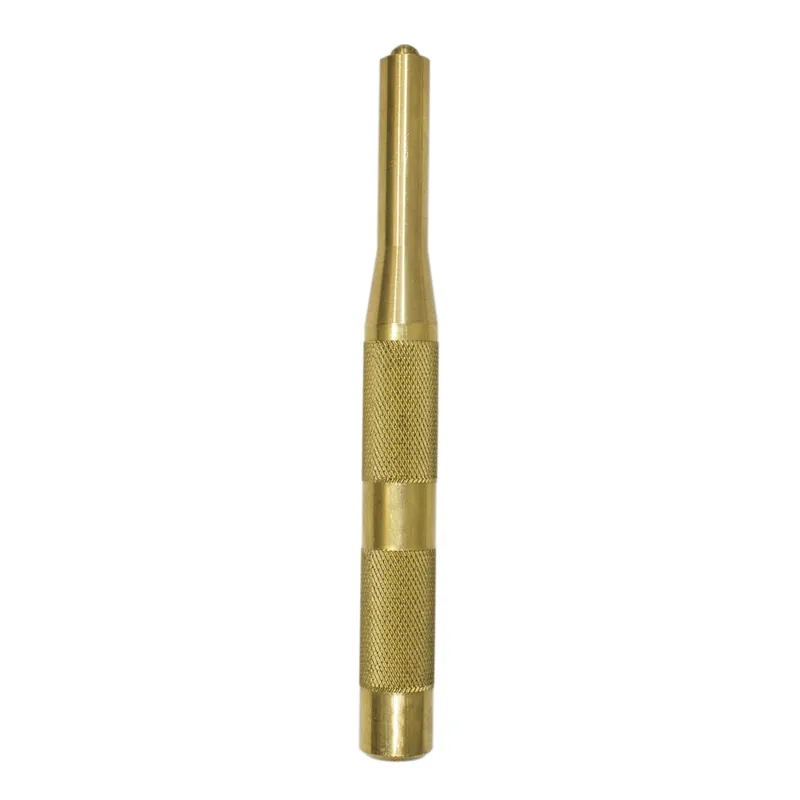 Popular Mayhew Tools | 25055 | BRASS PUNCH PILOT 5/32 X 3/4 X 4 ON .375 ROUND