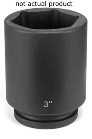 Grey Pneumatic | 1" Drive x 2-5/16" Deep | SOC 2-5/16 1"D IMP 6PT DP BLK Super Sale
