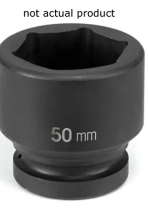 Grey Pneumatic | 1" Drive x 40mm Standard | SOC 40MM 1"D IMP 6PT BLK Fast Shipping