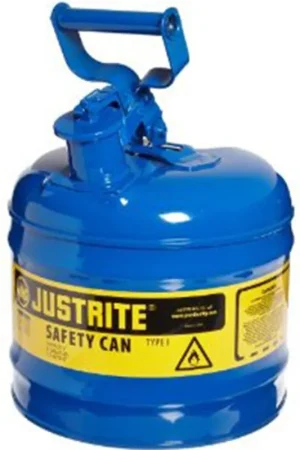 Premium Justrite | 7120300 | 2Gal/7.5L Safety Can Blue