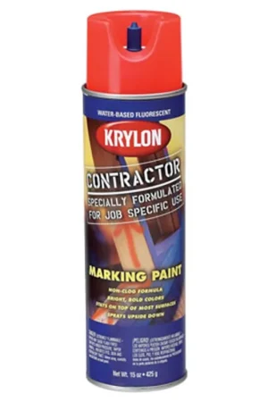 Krylon | 7321 | Flrscnt Red/Org Marking Paint Hassle-Free Returns