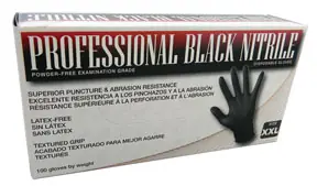 Final Sale SAS Safety Corp | 66543 | PRO BLACK NITRILE LRG. 100/BOX