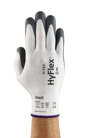 Next Day Delivery Ansell | 11724100 | 12PR GLV HYFLEX 11-724 CUT PRTCTN SZ 10 12PK