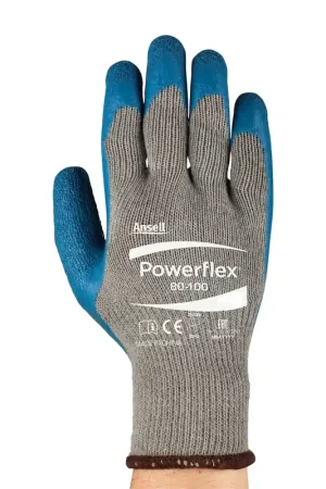 Modern Ansell | 103526 | GLOVE POWERFLEX 80-100 HD IND SZ 10 12PK