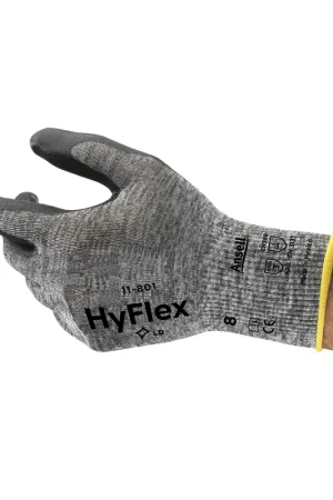 Top Pick Ansell | 11801090 | GLOVE HYFLEX 11-801 INDUST SZ 9 12PK