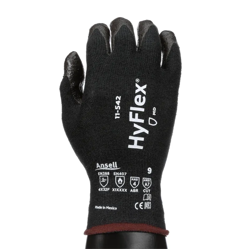 Ansell | 11542100 | GLOVE HYFLEX 11-542 HIGH CUT SZ 10 12/PK Popular