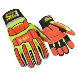 Seasonal Sale Ringers Gloves | 347-12 | Rescue Gloves Hi-Vis XXL
