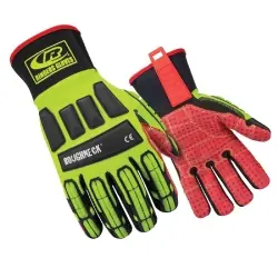 Free Returns Ringers Gloves | 267-07 | Roughneck Gloves Tefloc XS
