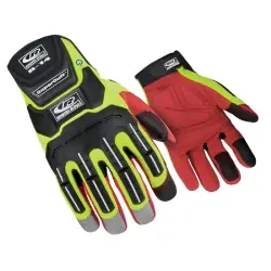Ringers Gloves | 146-08 | R-14 Mechanics Gloves Hi-Vis S Grab Now