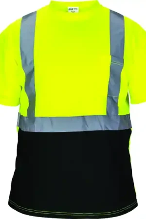 Final Sale SAS Safety Corp | 690-1660 | BLACKBOTTOM T-SHIRT YELLOW