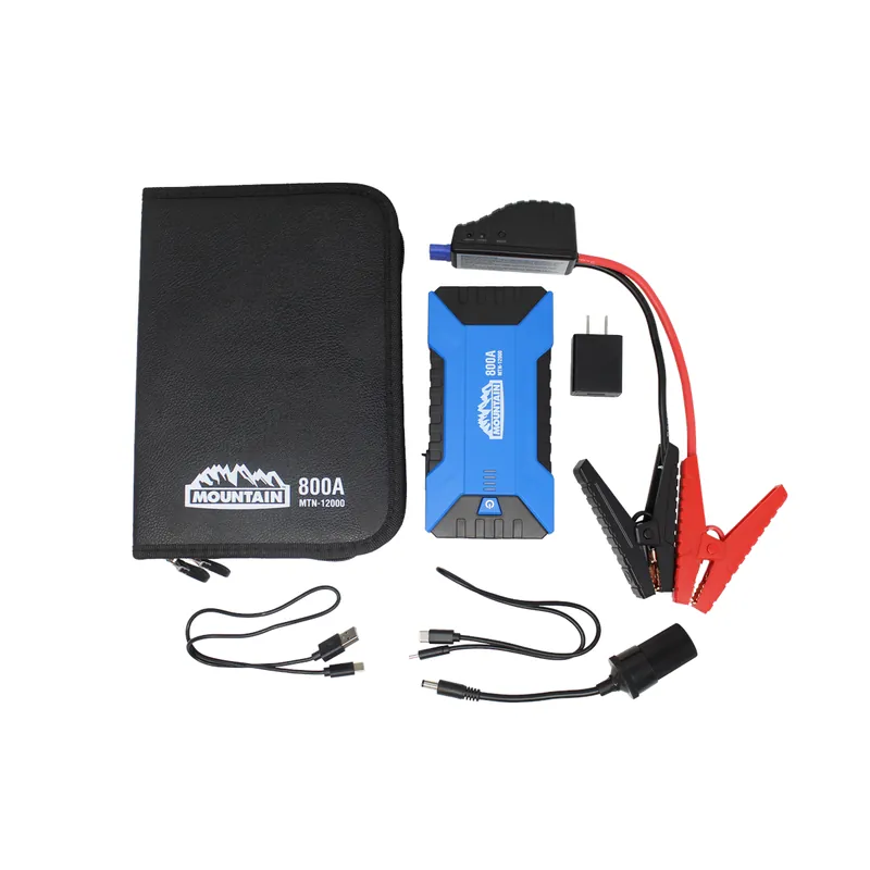 Luxury Mountain | CED8007-MTN | Compact jump starter 800 amp, 12-volt, 12,000mAh