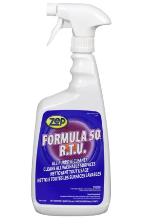 Free Delivery ZEP | F50001 | Formula 50 R.T.U. All-purpose Cleaner; 1 Pt.