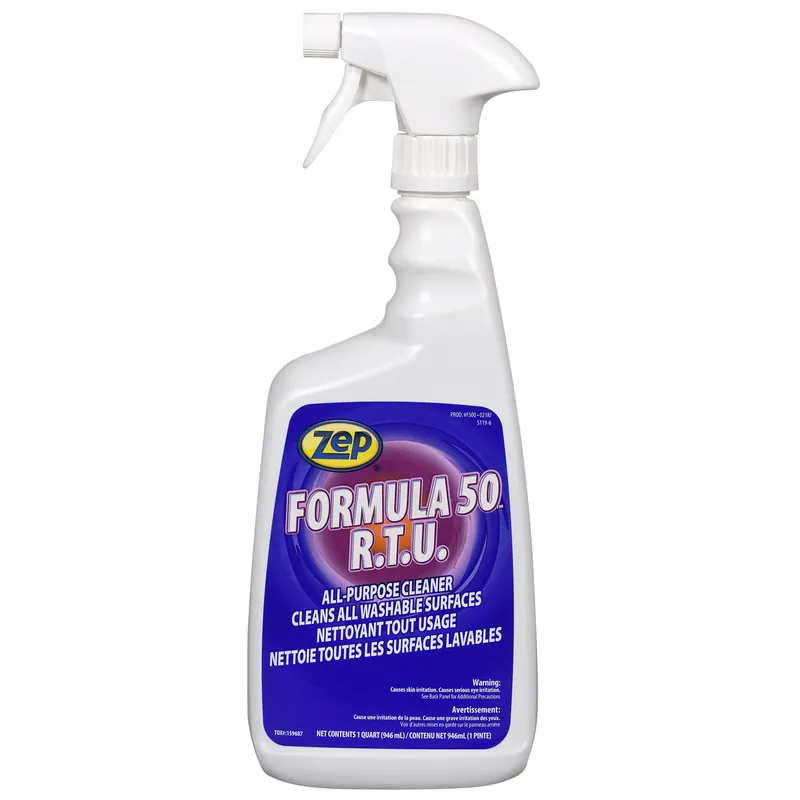 Free Delivery ZEP | F50001 | Formula 50 R.T.U. All-purpose Cleaner; 1 Pt.