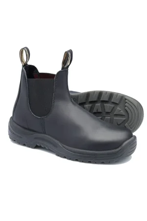 Next Day Delivery Blundstone | 179 | Steel Toe Slip-On Elastic Side Boots w/ Kick Guard, Black