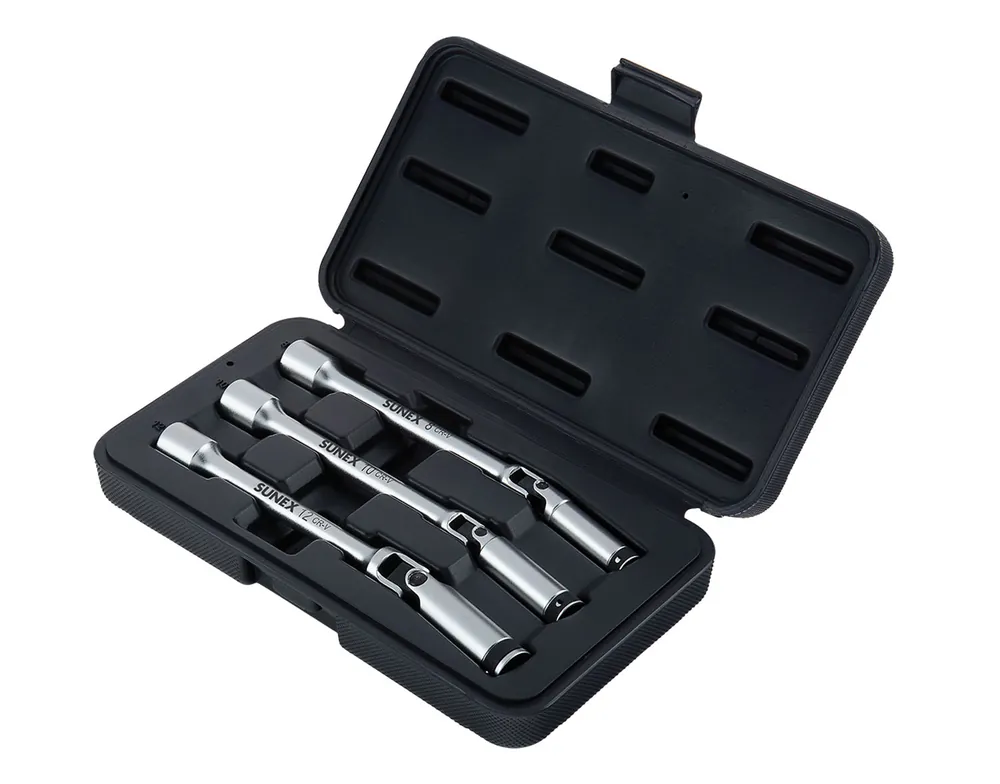 Trusted Brand 3PC 3/8\\" DR JOINT GLOW SKT - Sunex Tools