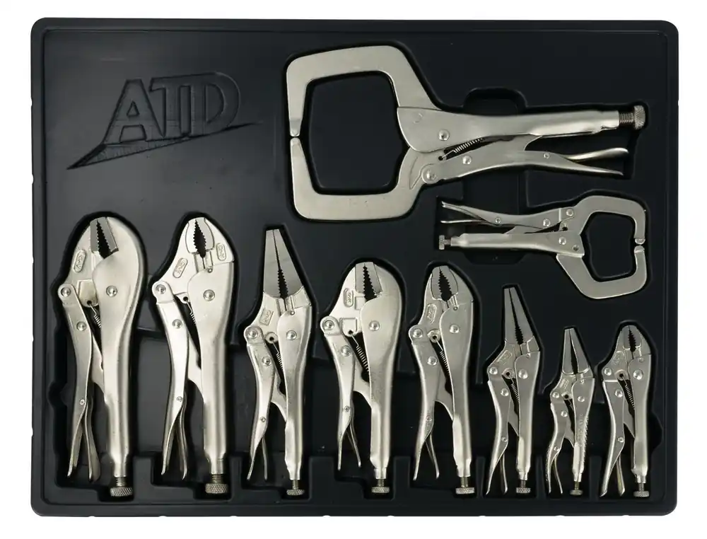 Money Back Guarantee 10PC LOCKING PLIERS SET - ATD Tools