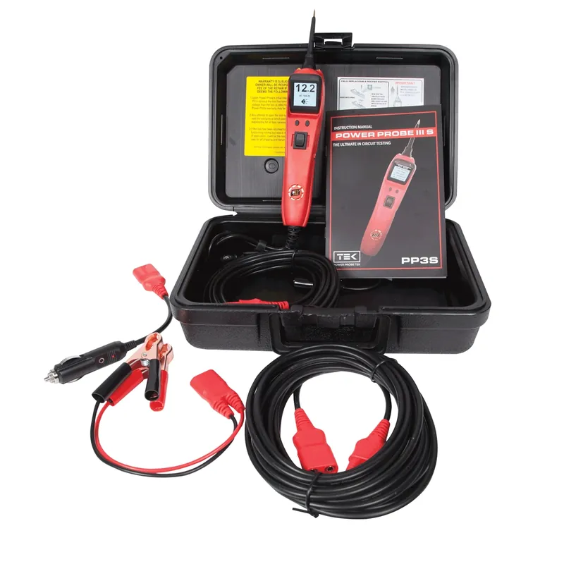Professional Grade PP3S W/Case & Acc RED - Power Probe