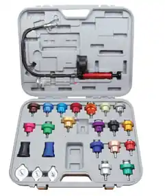 Genuine 25 Pc. Master Cooling System Pressure Test Kit - ATD Tools