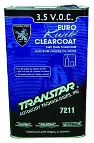 5L EURO KWIK CLEARCOAT - Transtar While Supplies Last