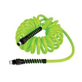 Special Offer 1/4"X20' PU RECOIL HOSE GREEN - Legacy Manufacturing
