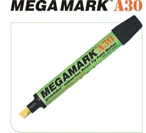 A30 BROAD TIP PAINT MARKER WH - U Mark Inc Luxury